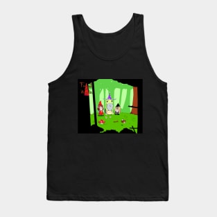 Gnome Forest (Pizza Tower x Touhou) Tank Top